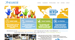 Desktop Screenshot of envienta.com